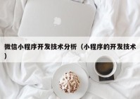 微信小程序开发技术分析（小程序的开发技术）