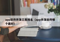 app软件开发工具排名（app开发软件哪个最好）