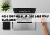 微信小程序开发部署上线（微信小程序开发部署上线流程图）