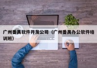 广州番禺软件开发公司（广州番禺办公软件培训班）