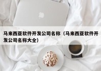 马来西亚软件开发公司名称（马来西亚软件开发公司名称大全）