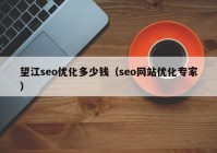 望江seo优化多少钱（seo网站优化专家）